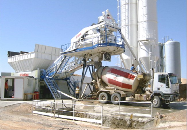 Б/У Мобильный бетонный завод Leblan CTAH-90