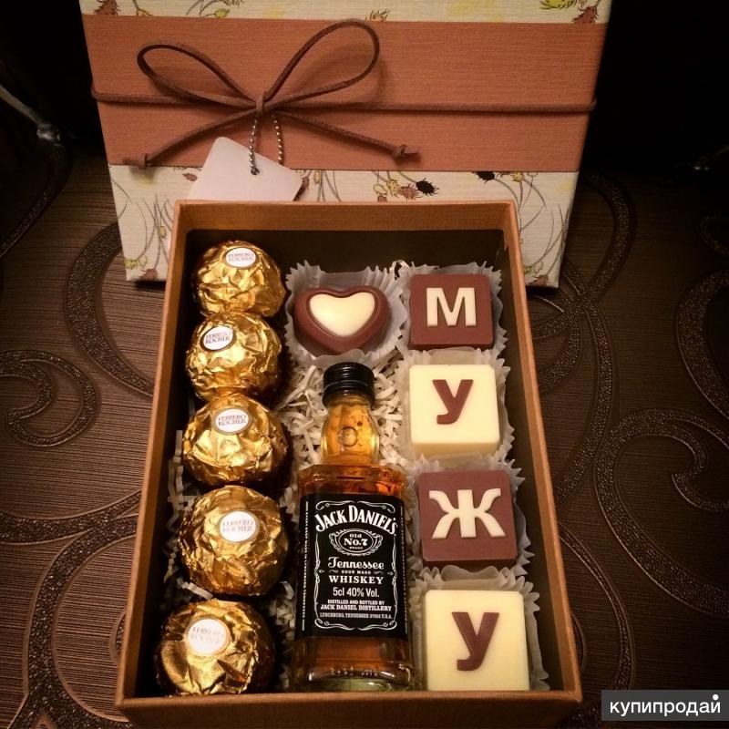 Подарок в коробке мужчине фото 48