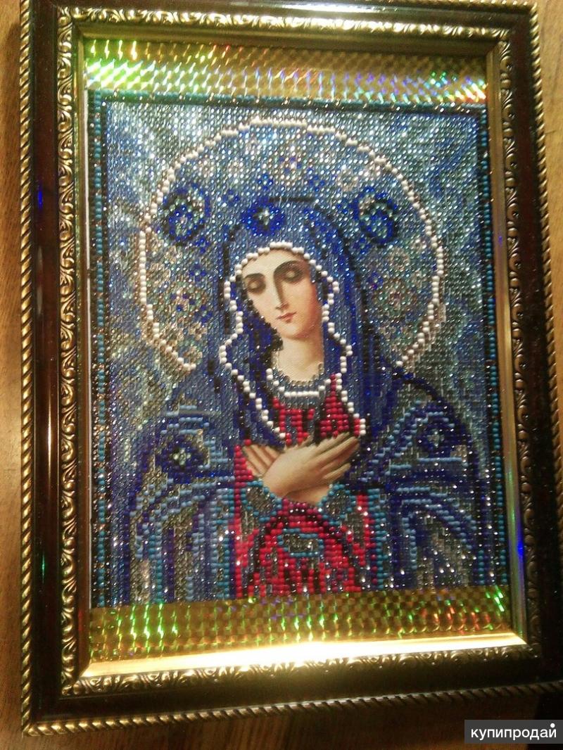 иконы,картины,3Dмозаика стразами под багет