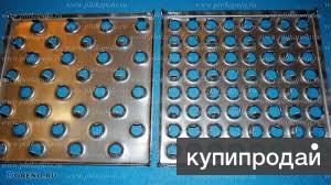 Металлическая перфорированная напольная плитка