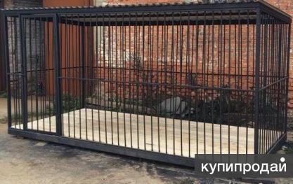 Вольер из прутьев