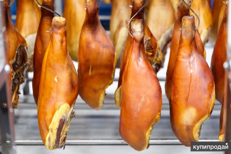 Продажа хамона, собственное производство