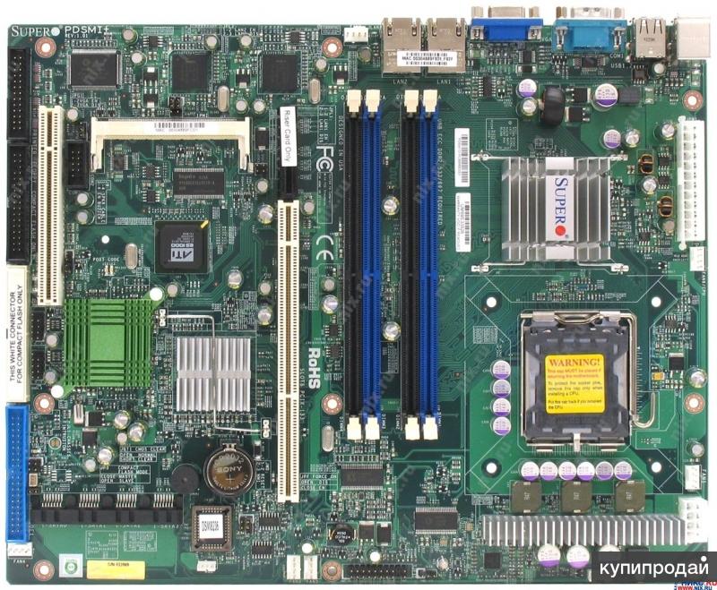 2146137 SERVER mainboard Supermicro PCBNI LGA775 ,проверена ,с гарантией б/у