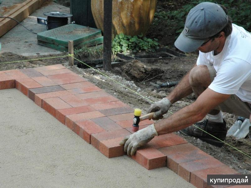 Брусчатка тротуарная укладка своими руками видео Брусчатка тротуарная укладка своими