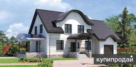 Дом из кирпича 10,5 х 15,5. Площадью: 198,6 м2