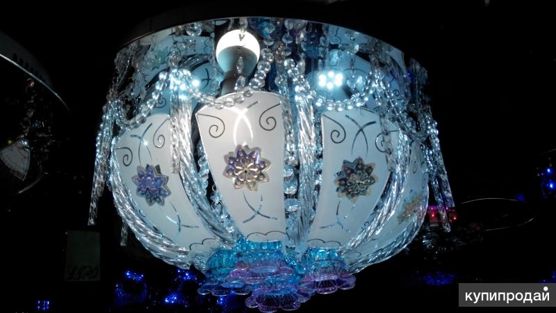 Люстра Led подсветкой и пультом М-09