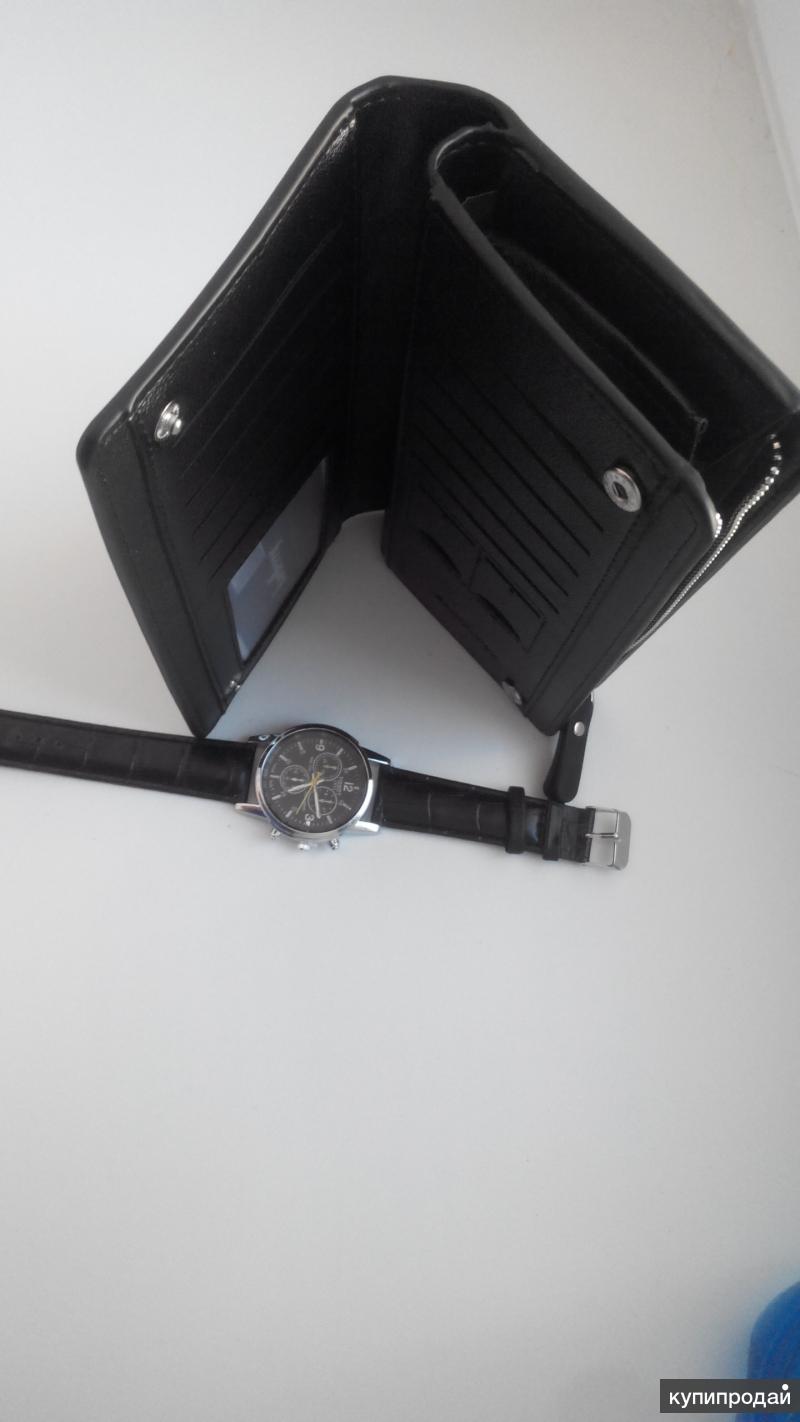 Клатч Baellerri с часами Tissot в наборе
