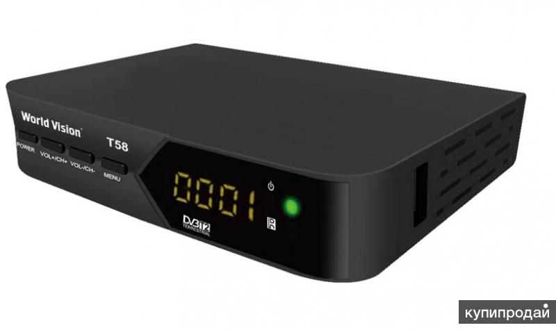 Цифровой ТВ-ресивер WORLD VISION T58