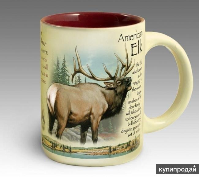 Кружка керамическая American Elk (American Expedition)