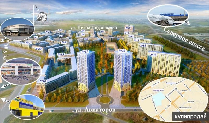 1-к квартира, 38 м2, 15/25 эт.