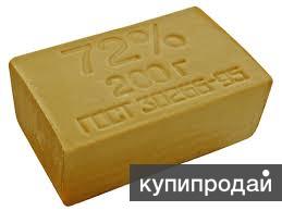 Мыло хозяйствееное 72%, 65%