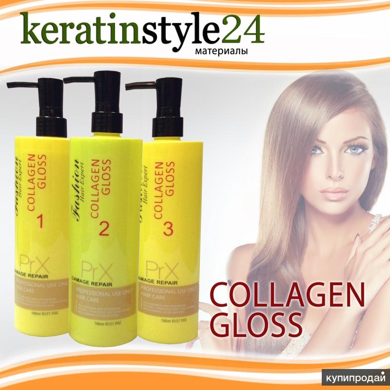 COLLAGEN GLOSS. Коллагеновое обёртывание волос, только маска 760 мл.