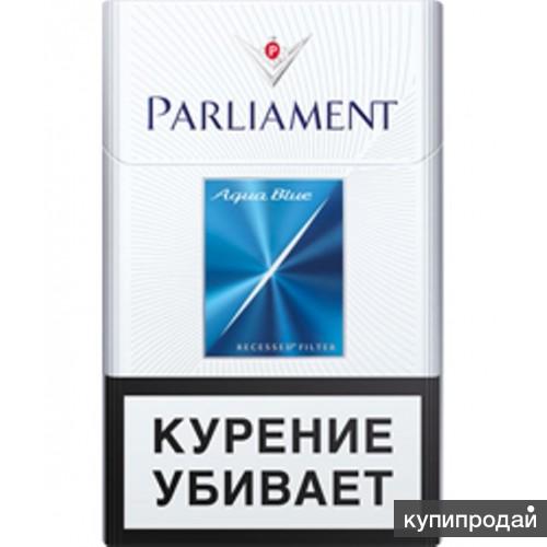сигареты Parliament aqua blue от 5 блоков
