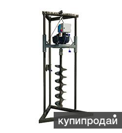 Ямобур для шнекового бурения d 0,25, двиг 2,2 кВт 220В(380В)