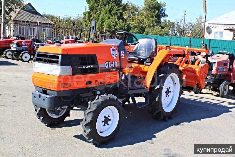 японский мини трактор KUBOTA GL19D