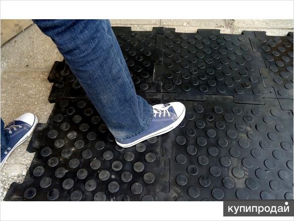 Вулканизированная резиновая плитка для пола и тротуара