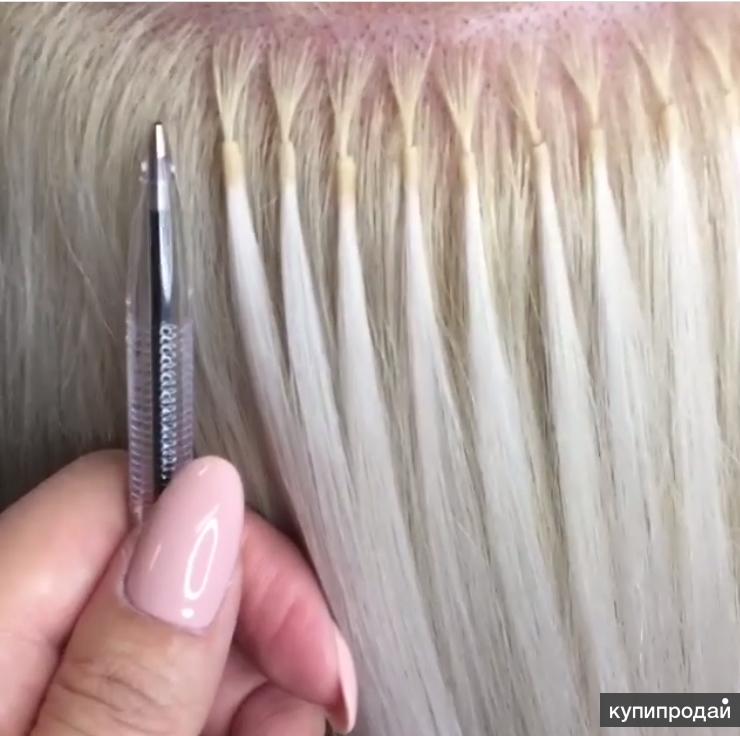 Наращивание волос на кератиновые капсулы коррекция