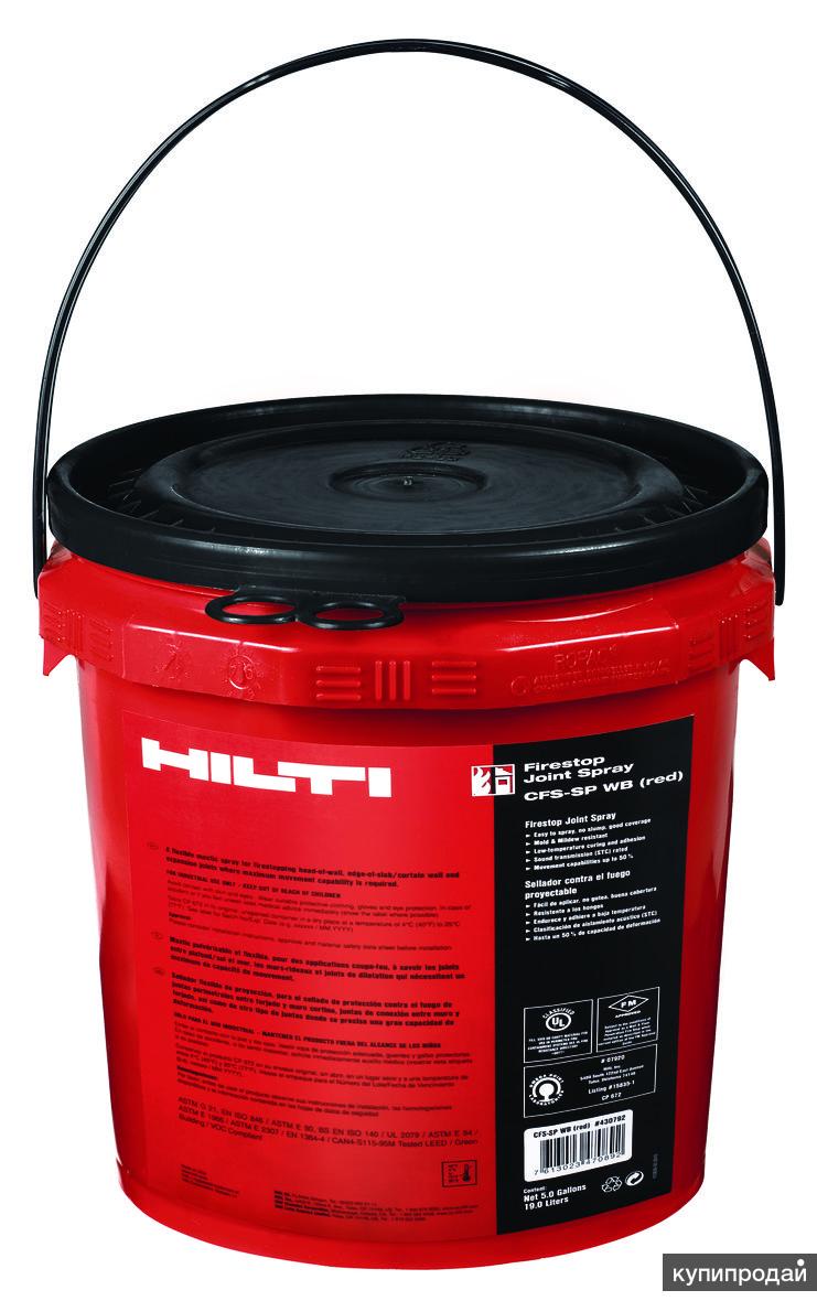 CFS-SP WB HILTI Противопожарный спрей для швов красный 25,5 кг арт.430811