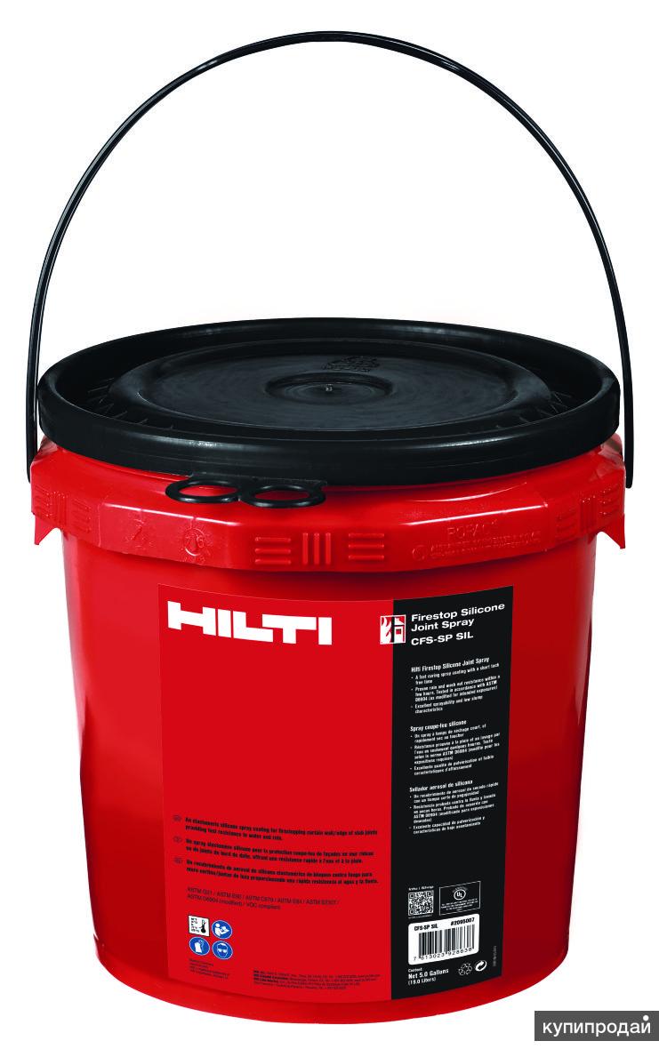CFS-SP SIL HILTI Противопожарный силиконовый спрей для швов грязно-белый 19 л ар
