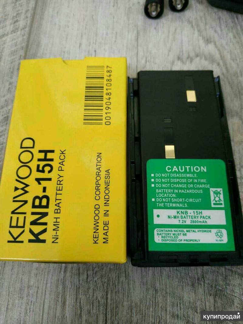 Аккумуляторы для рации KENWOOD повышенной ёмкости-2800mAh в Владивостоке