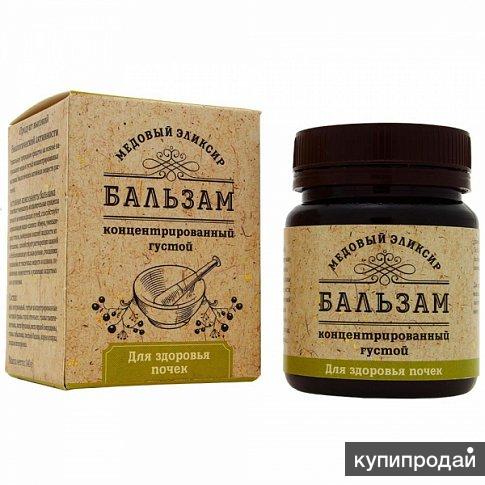 Бальзам (медовый эликсир) для здоровья ПОЧЕК, концентрированный, 140 гр