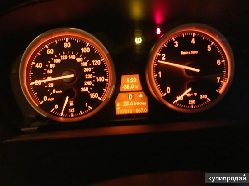 Замена шкалы на панели приборов BMW X 5