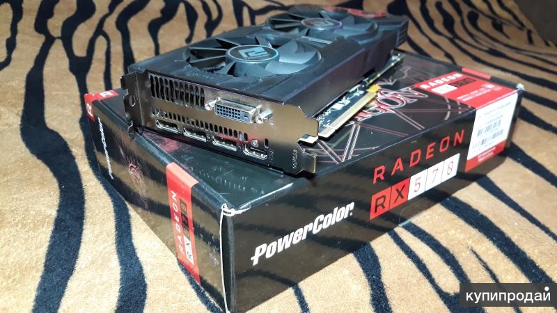Видеокарта Radeon rx 570 4gb