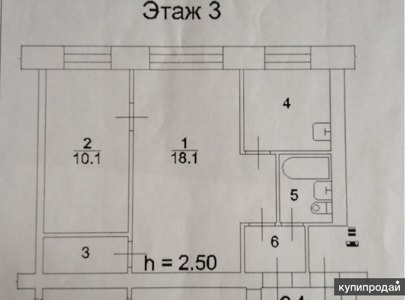 Квадратура хрущевки 2 комнаты