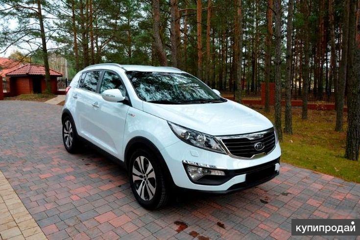 Kia Sportage 2012 белая