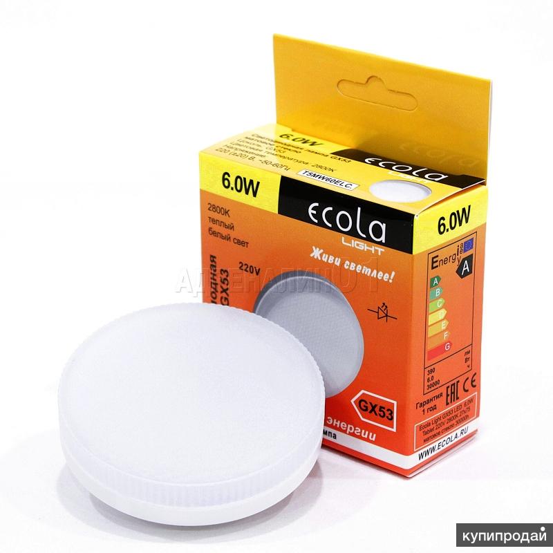 Ecola light gx53 led. Лампа светодиодная Ecola Light gx53 led 6w 2800k. Лампа Ecola led 6.0w 2800k 49ma. Лампа светодиодная gx53 2800k Ecola 6 Вт. Лампа Экола gx53.