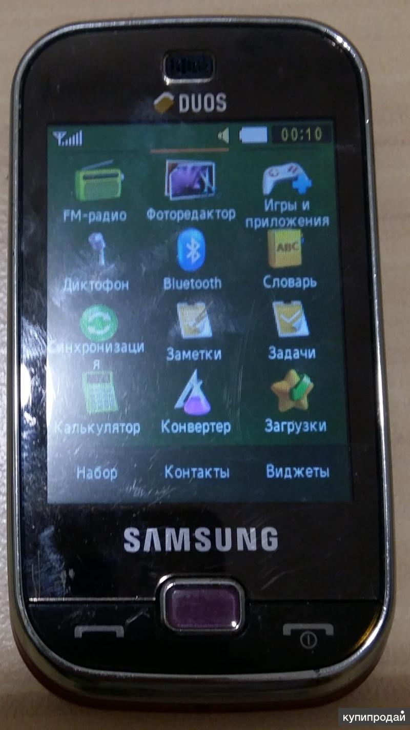 сенсорный телефон Samsung GT-B5722 DUOS б/у в рабочем состоянии в Сыктывкаре