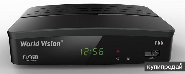 Цифровой эфирный ресивер World Vision T55 DVB-T2