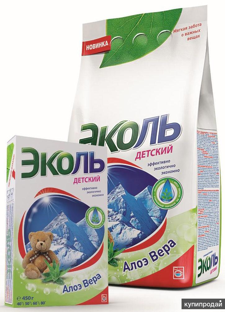Стиральный порошок "Эколь" 450 гр, 2,4 кг, 20 кг.
