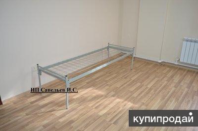 Кровати металлические для рабочих