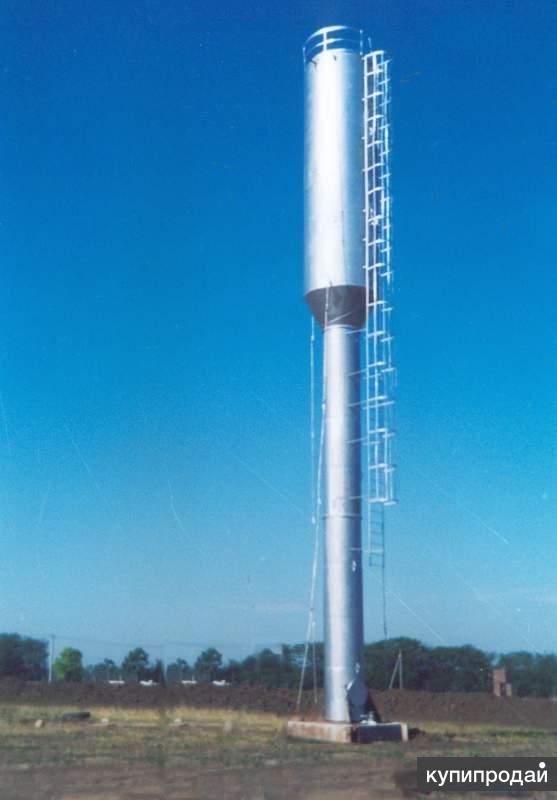 объем бака водонапорной башни