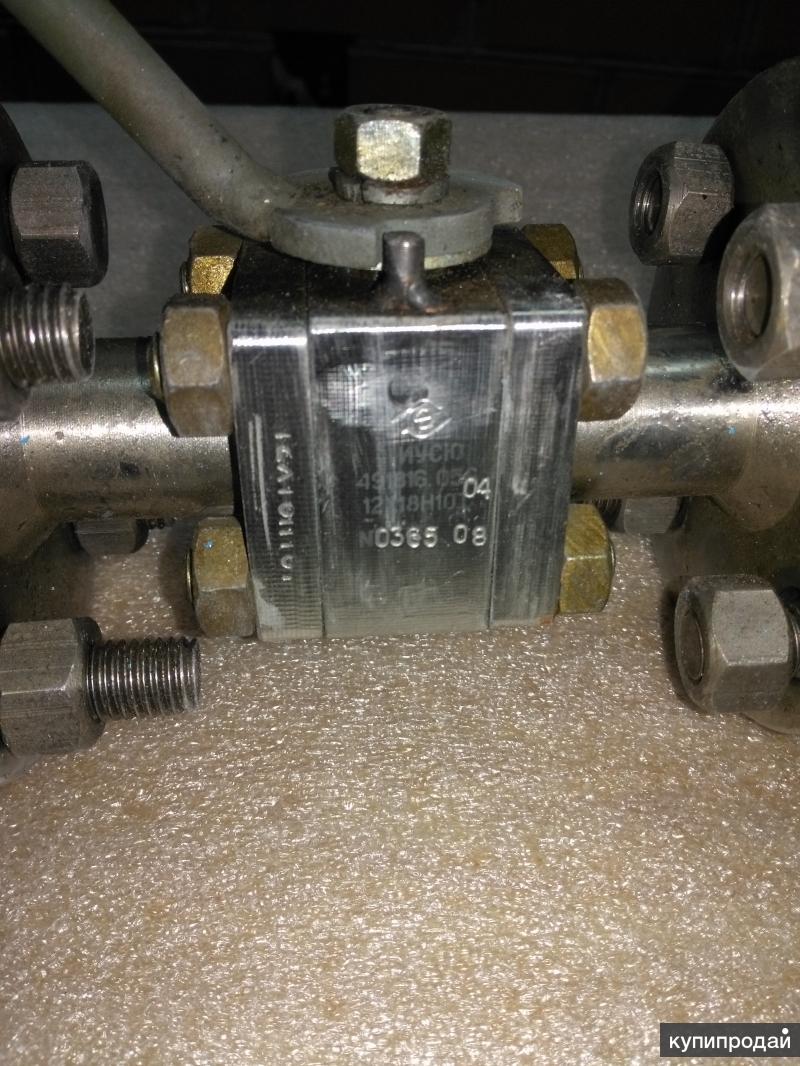 Кран шаровой ИУСЮ.491816.054-09 Кран шаровой ИУСЮ.491816.054-09