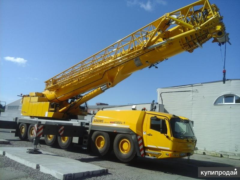 АвтоКран 300т (NEW!!!) GROVE GMK 6300L