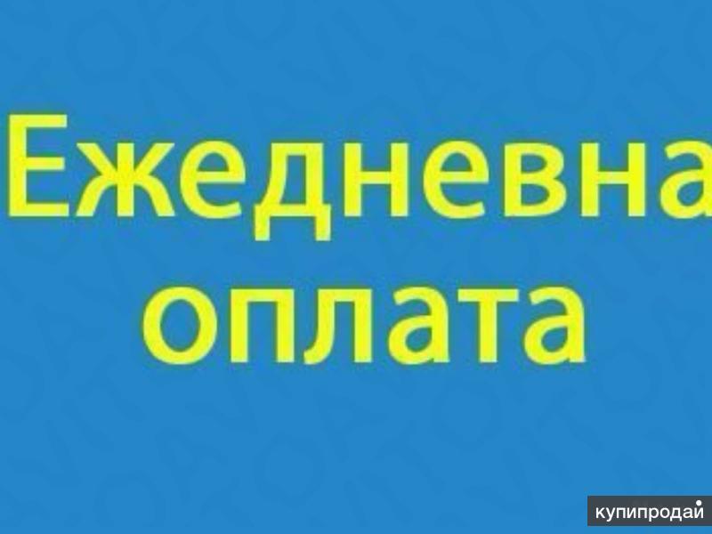 Работа оплата каждый день без оформления водитель