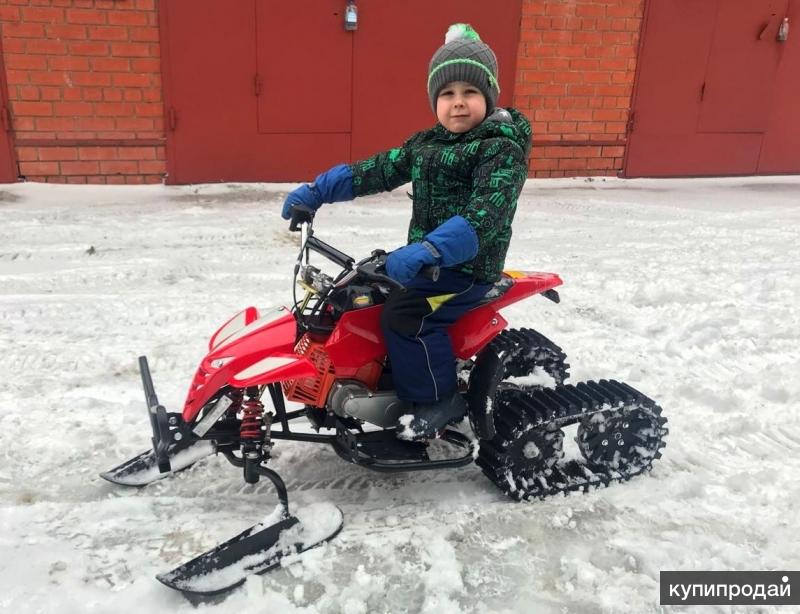Детский снегоход-квадроцикл-вездеход 3 в 1 в Петропавловске-Камчатском