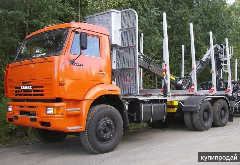 Сортиментовоз КамАЗ-65225 6х6 20 т