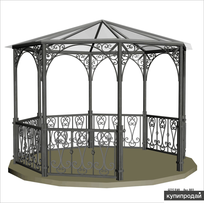 Проекты Прямоугольных Беседок Из Металла Купить