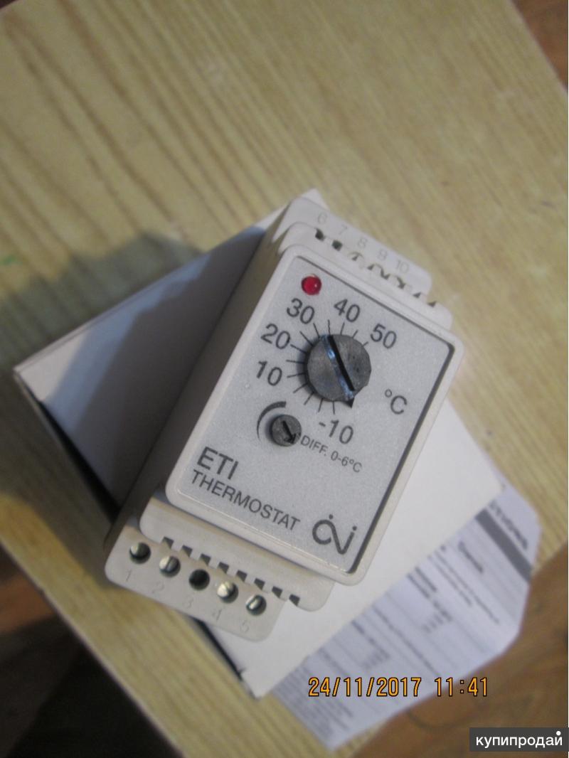 Eti thermostat схема подключения