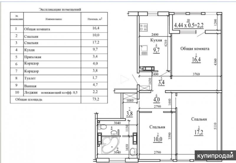 Планировки квартир севастополь 3-к квартира, 76 м2, 9/10 эт. в Севастополе