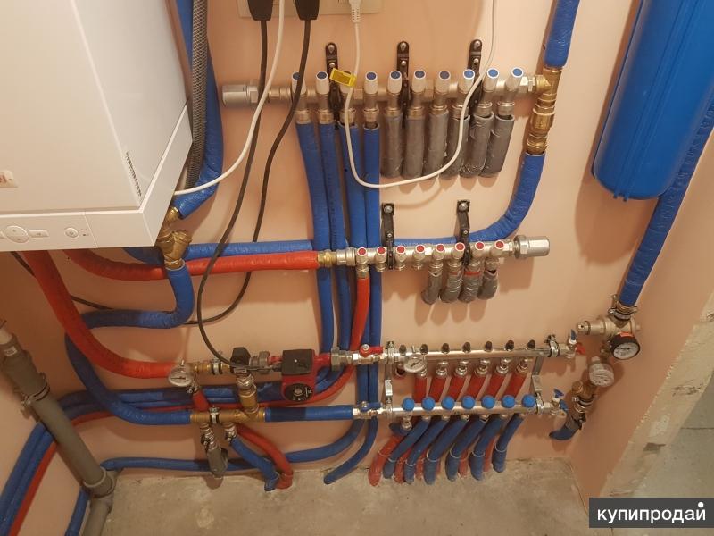 Обвязка котельной в частном доме. Ремонт коллекторов котла. Котельная в частном доме с газовым котлом. Монтаж котел на коллектор. Гребенка в котельной.