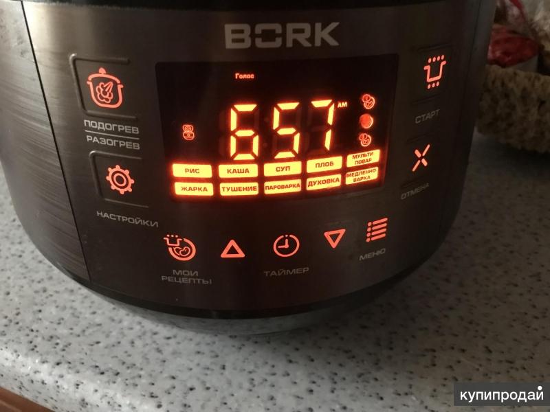 Суп в мультиварке bork u600