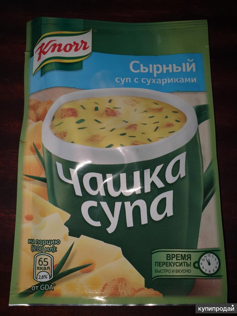 Knorr чашка супа куриный с лапшой