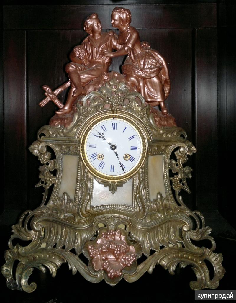 Французские часы 19 века