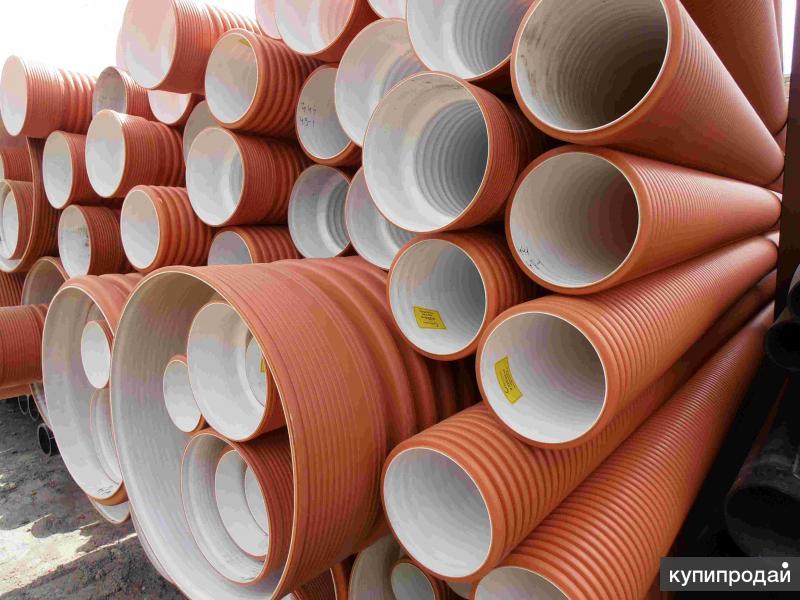 Трубы полипропиленовые гофрированные для наружной и ливневой ...