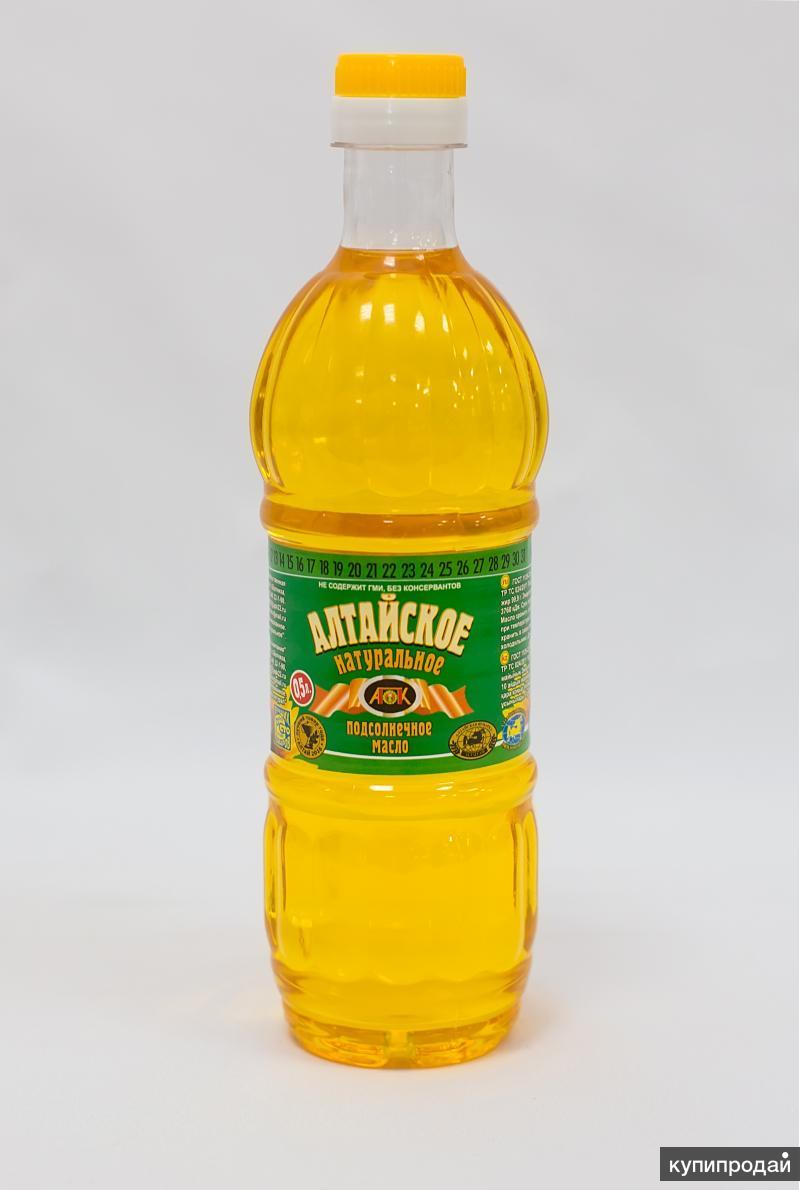 Масло подсолнечное Алтайское натуральное в Барнауле