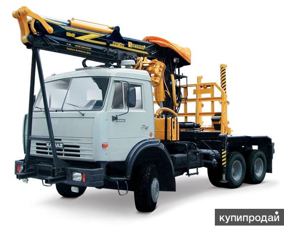 Аренда лесовозов на шасси КамАЗ в Иркутске